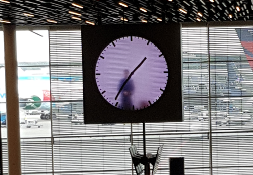 Behind the time Behind the time